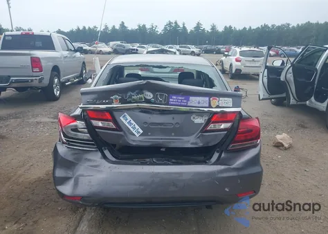 2015 Honda Civic Lx z USA, uszkodzony, nr VIN 19XFB2F54FE278970